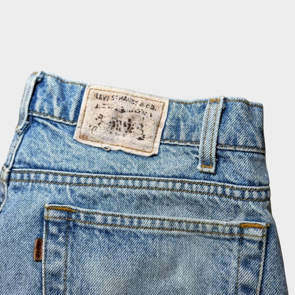 Vtg Levi’s Signature 540 Jeans Mens 36x30 Relaxed Fit Light Wash Denim 90s - Picture 4 of 15